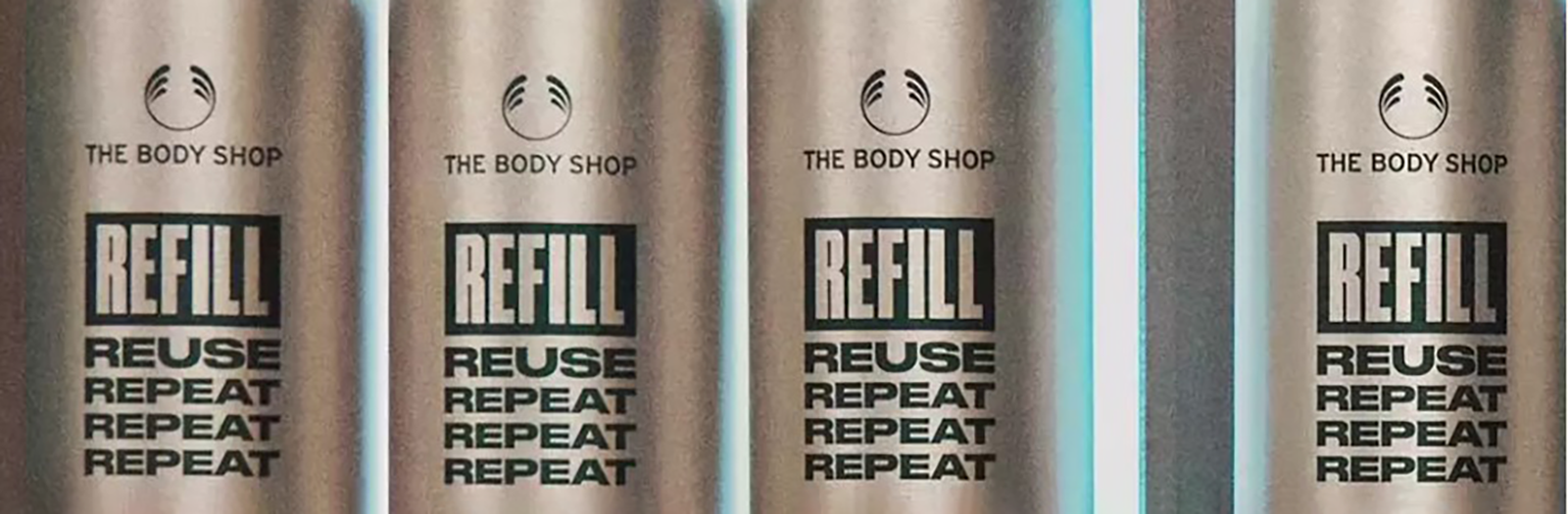 The Body Shop refill bottles