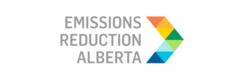 Emissions Reduction Alberta written on white background