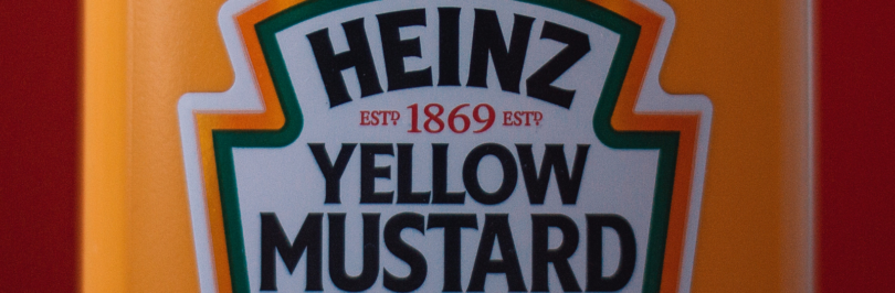 Heinz Yellow Mustard label