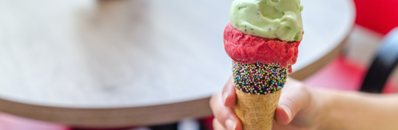 Person-holding-ice-cream-cone