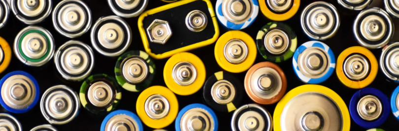 group-of-batteries-from-above