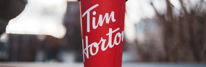 Tim Hortons cup