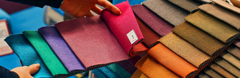 photo of colourful fabrics