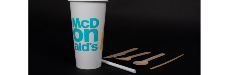 McDonalds disposable cup