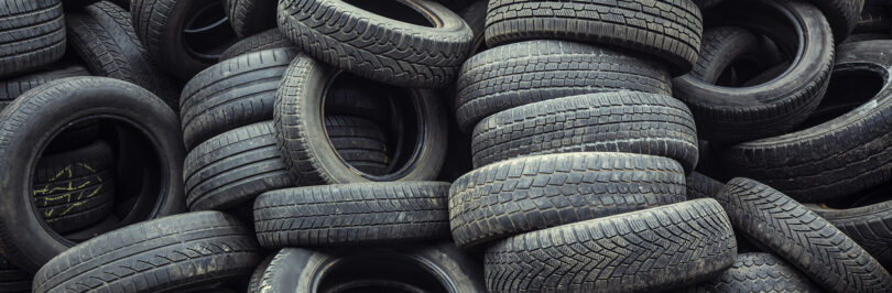tires piled