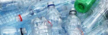 single-use water bottles